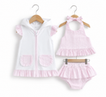 3 Piece Pink Swim Set