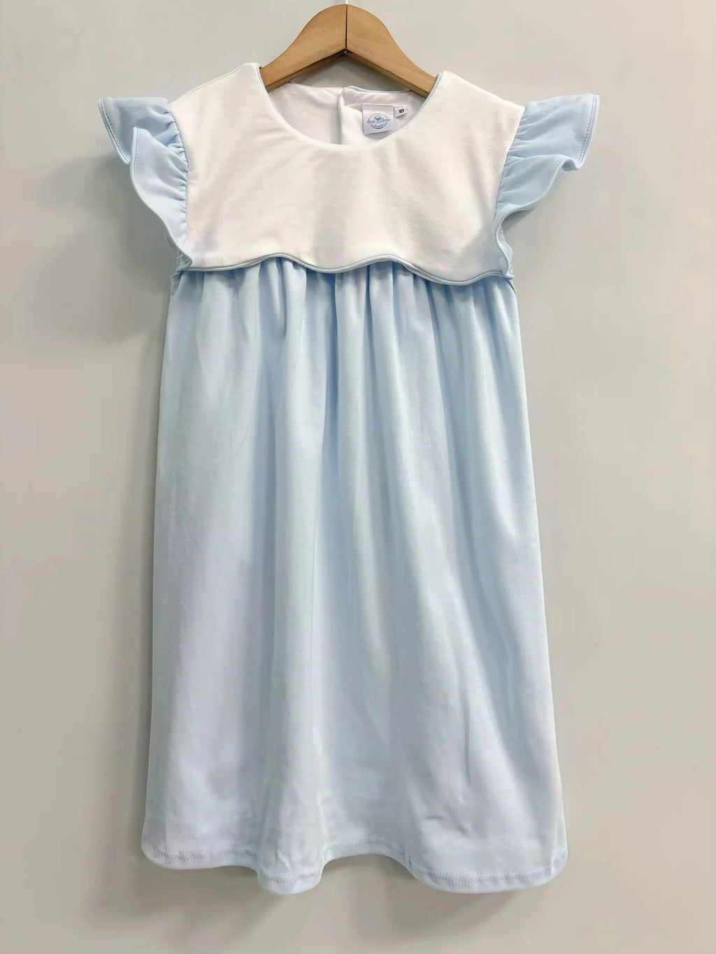 Girls Flutter Sleeve Dress