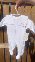 Unisex Bib Collar Sleepsuit