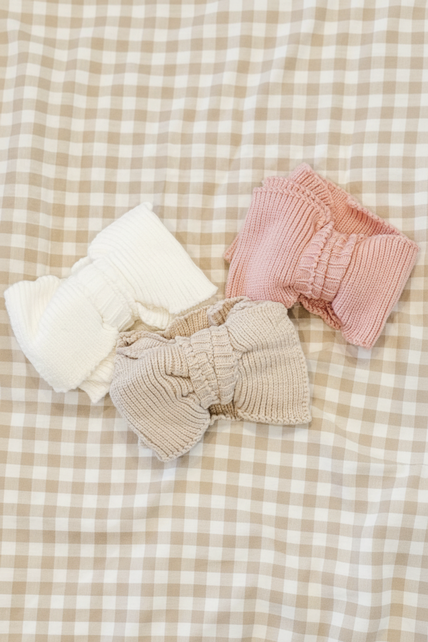 Matching Headband or Booties