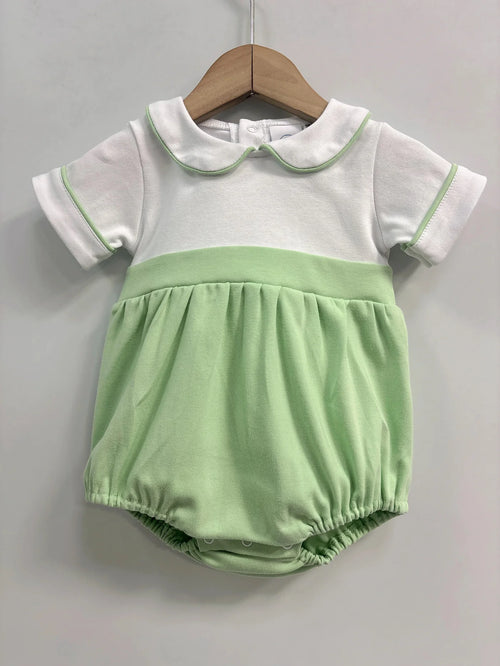 Baby Boy Collared Romper