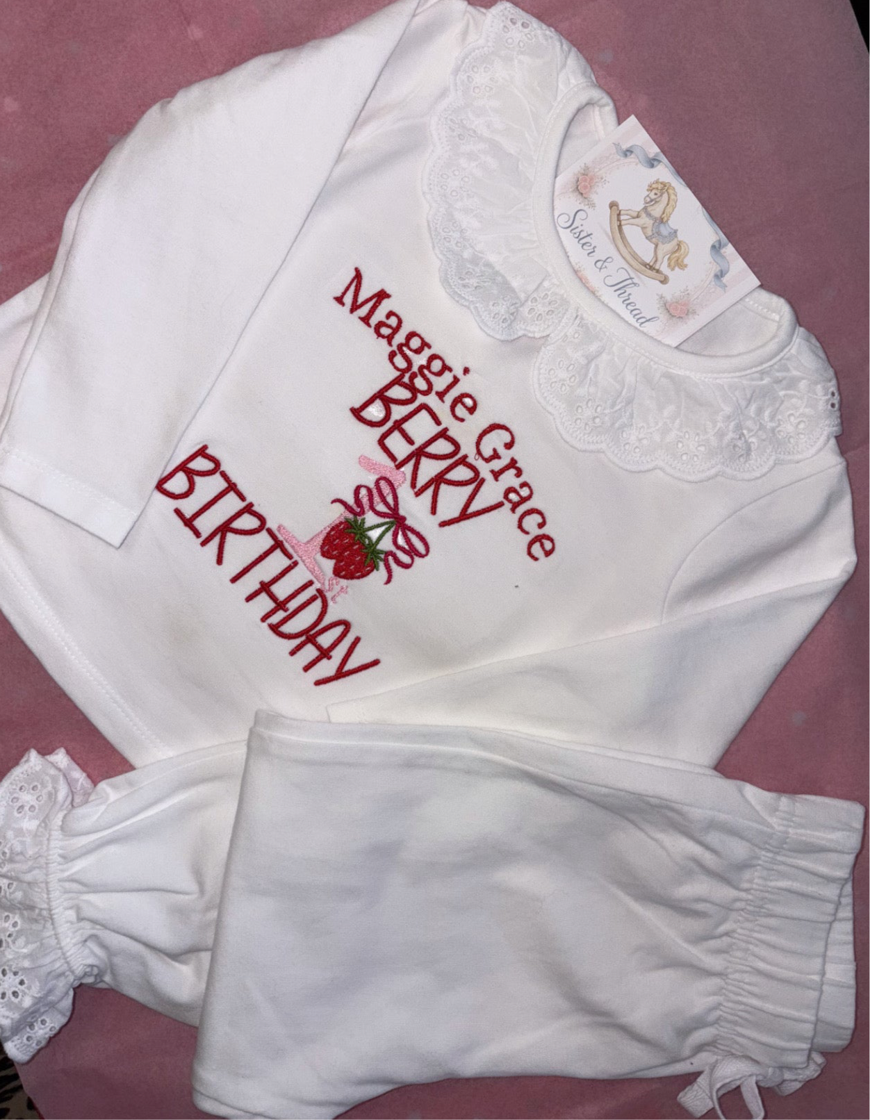 Birthday PJ's Custom