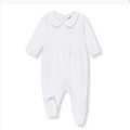 Unisex Baby White Sleepsuit