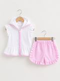 Girls Swim Cover Up Set