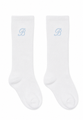 White Knee High Socks