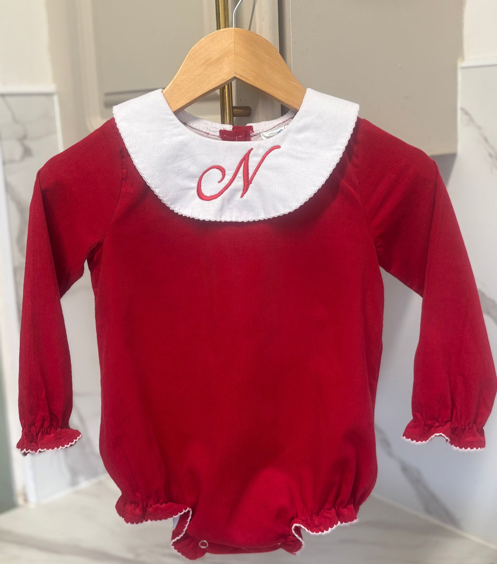 Red Cord Romper