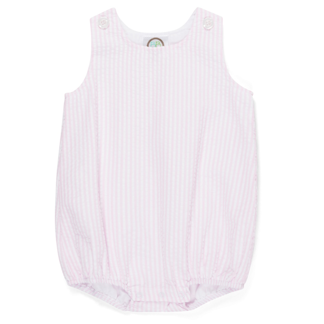 Baby Pink Stripe Romper