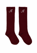 Burgundy Socks
