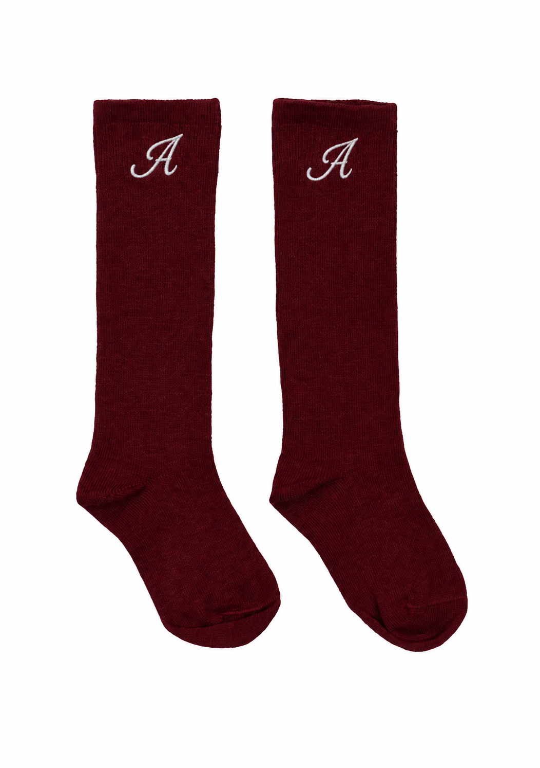Burgundy Socks
