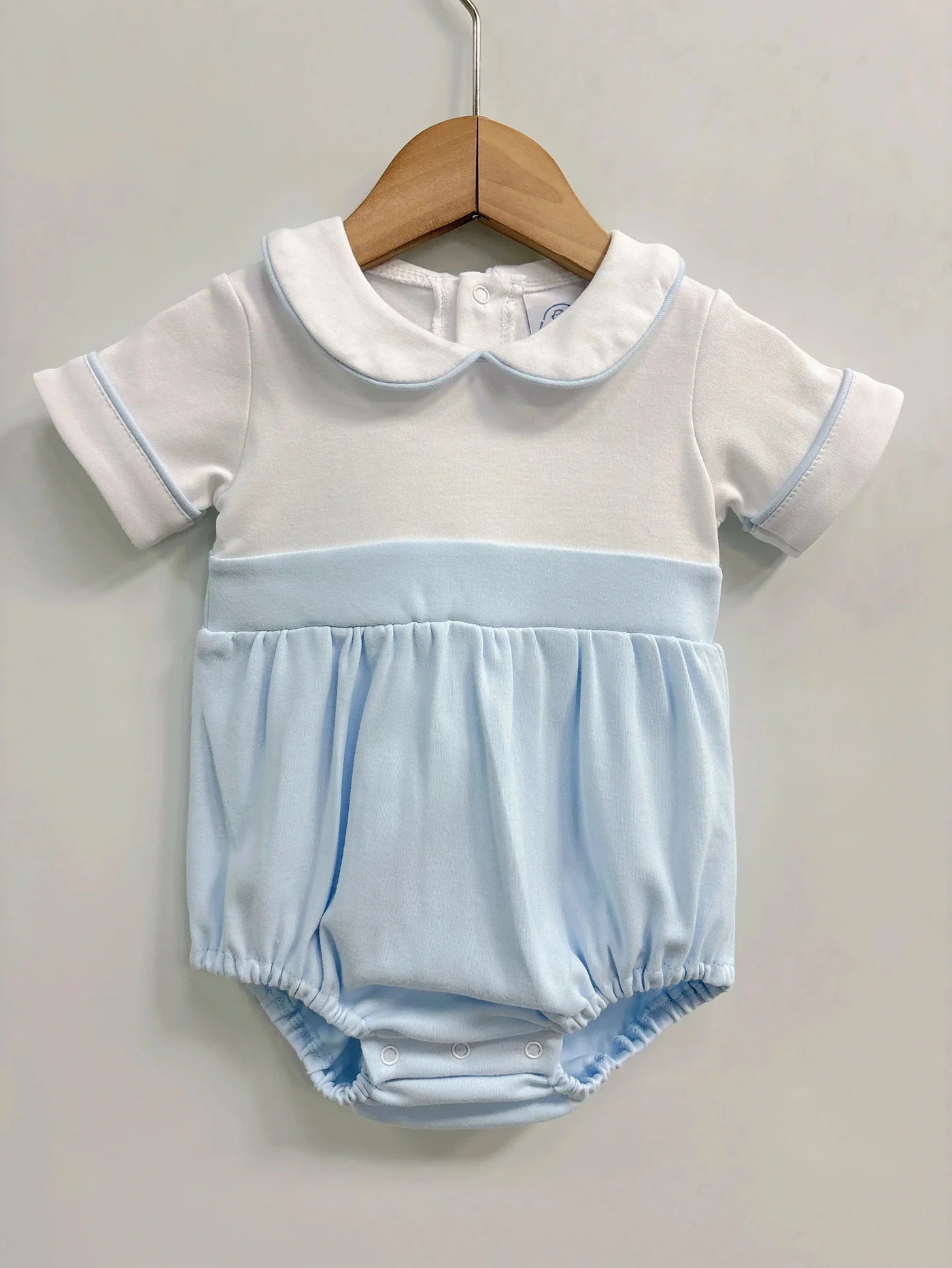 Baby Boy Collared Romper