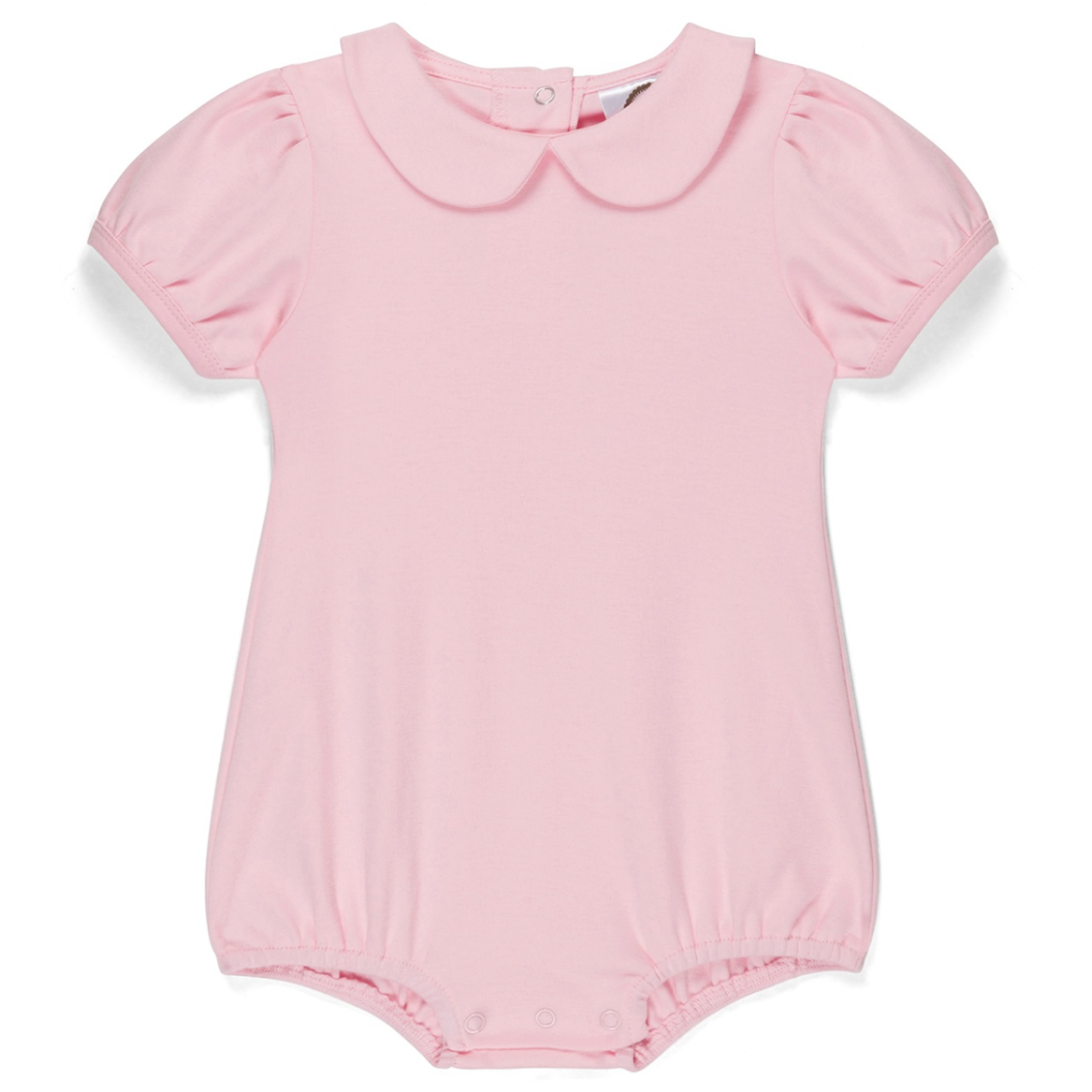 Baby Pink Bubble Romper