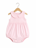 Pink Romper Matching Sibiling Dress
