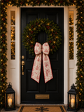 Door Wreath Bow Sash Various Patterns