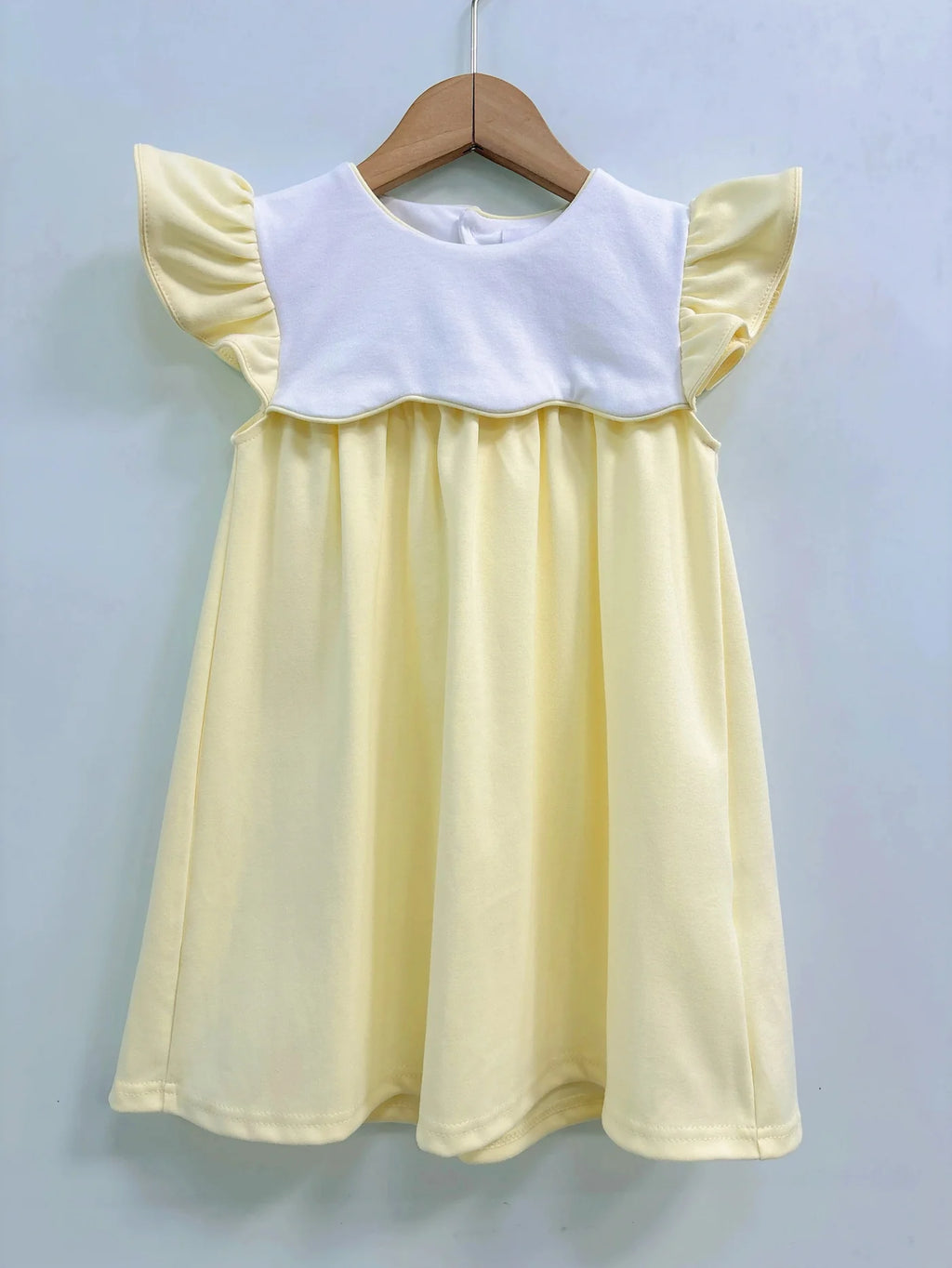 Girls Flutter Sleeve Dress