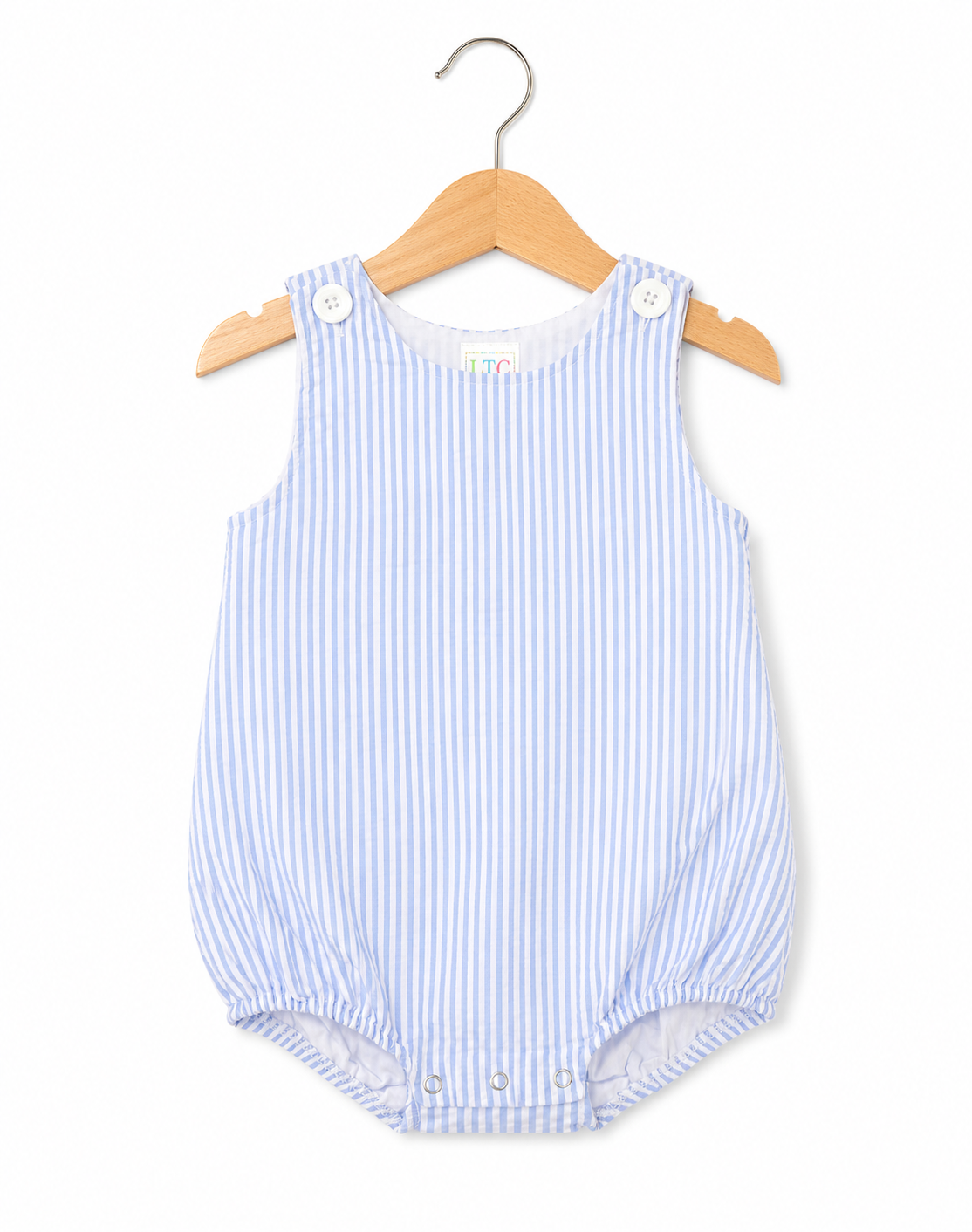 Stripe Sleeveless Romper