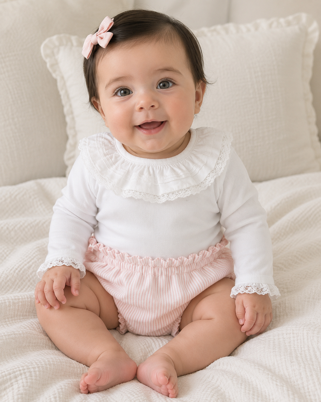 Baby Girl Stripe Bloomer