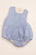 Boys Blue Gingham Set