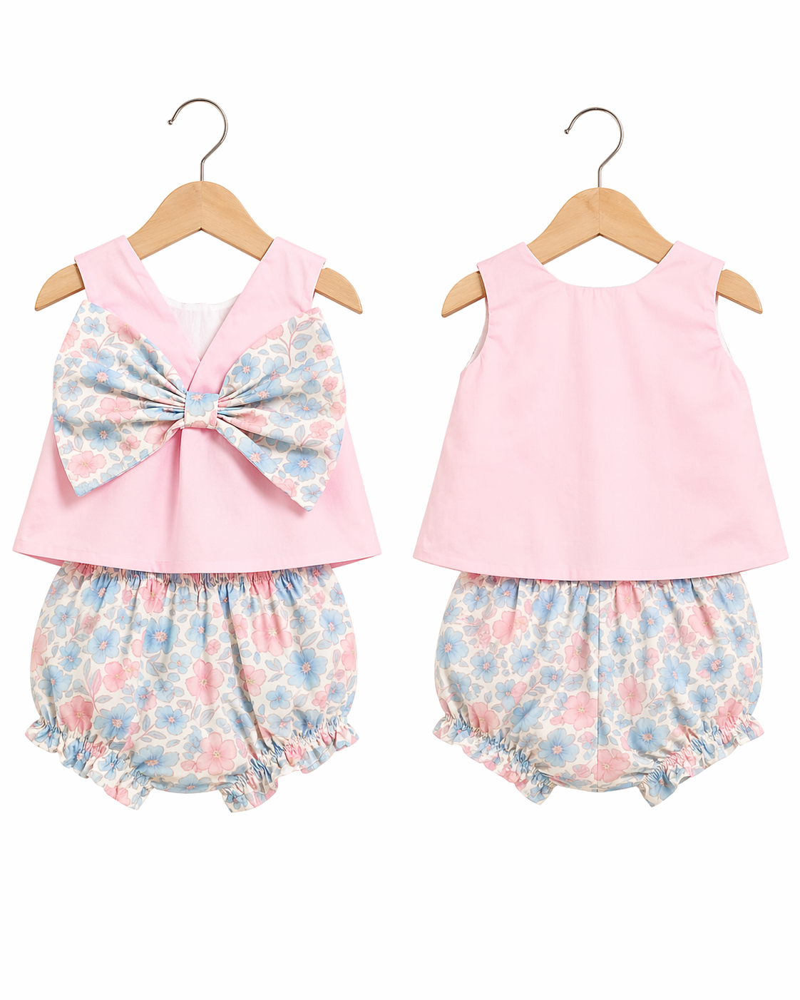 Ditsy Bow Back