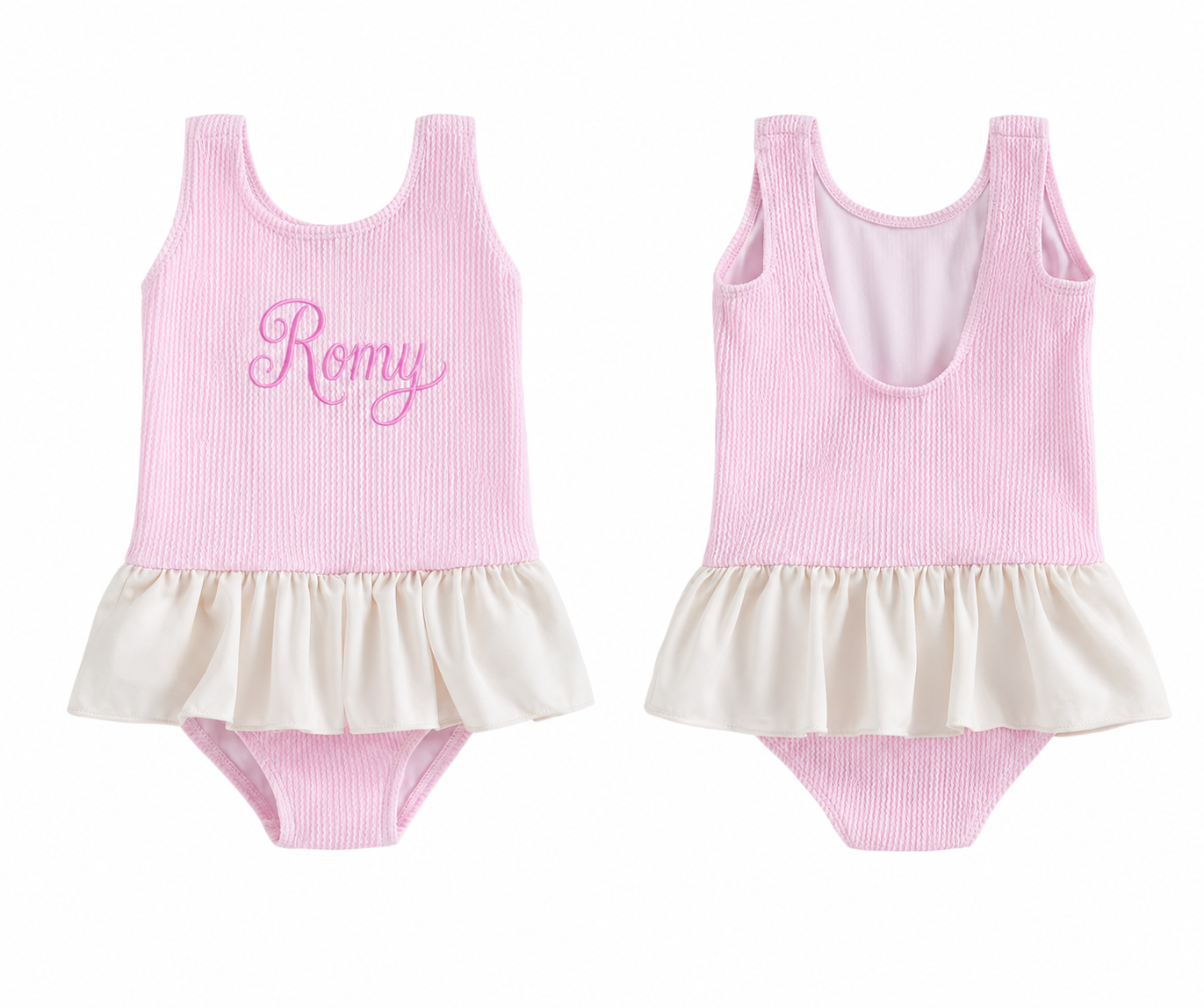 Girls Crinkle Swimsuit